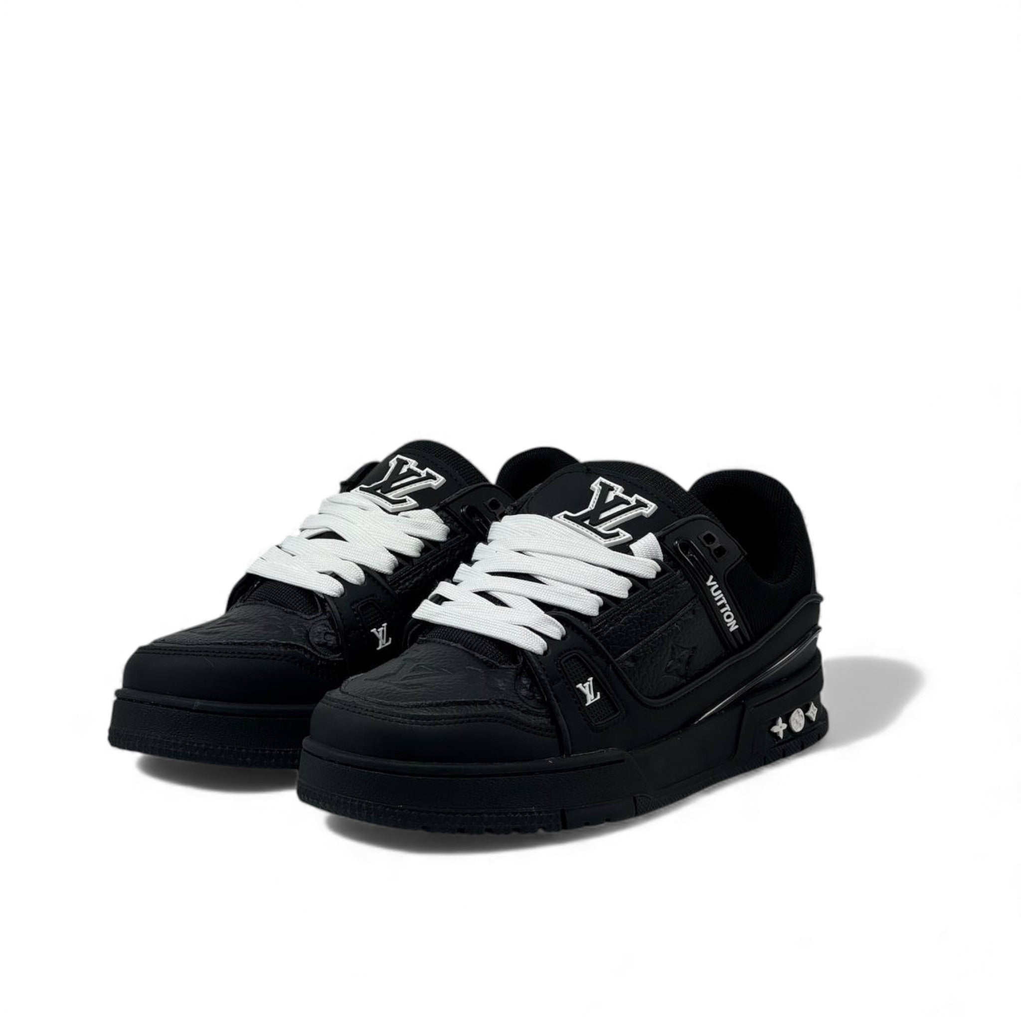 🖤 Louis Vuitton LV Trainer Black Monogram Sneakers – Iconic Luxury Reimagined 👟