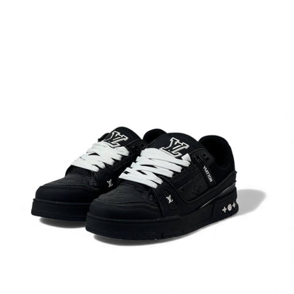 🖤 Louis Vuitton LV Trainer Black Monogram Sneakers – Iconic Luxury Reimagined 👟