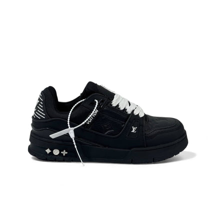 🖤 Louis Vuitton LV Trainer Black Monogram Sneakers – Iconic Luxury Reimagined 👟