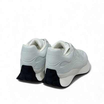 🤍 Alexander McQueen Sprint Runner White Sneakers – Pure Minimal Luxury 👟