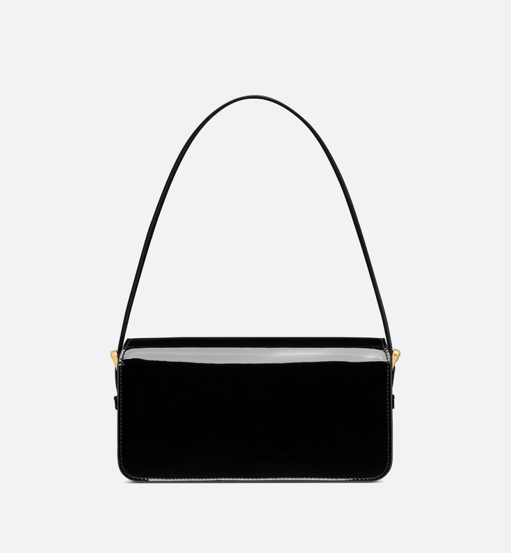 Miss Dior Patent Black Shoulder Bag