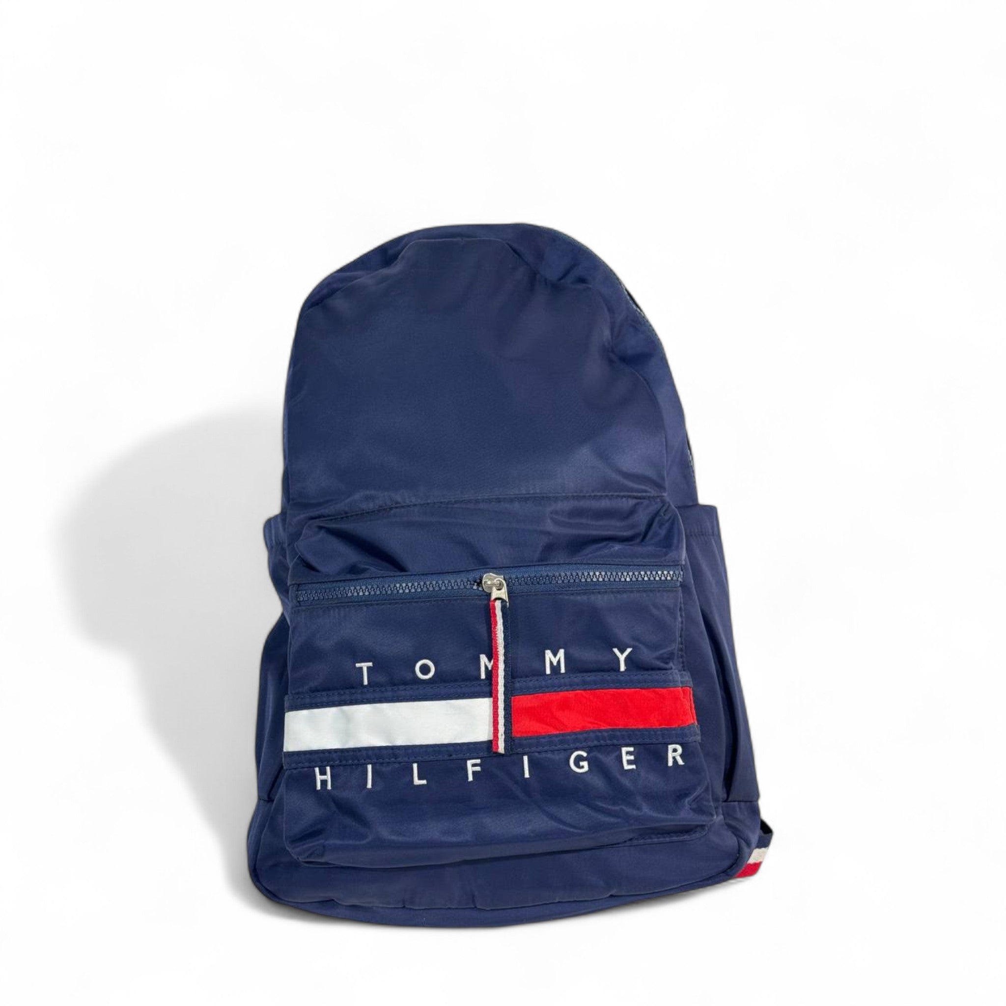 Tommy Hilfiger Navy Logo Backpack – Classic Flag Design 🎒🇺🇸
