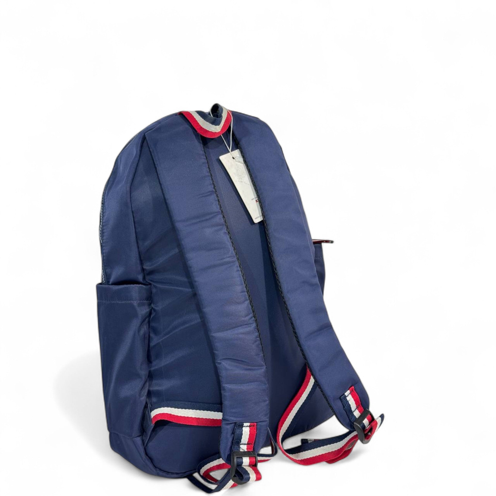 Tommy Hilfiger Navy Logo Backpack – Classic Flag Design 🎒🇺🇸