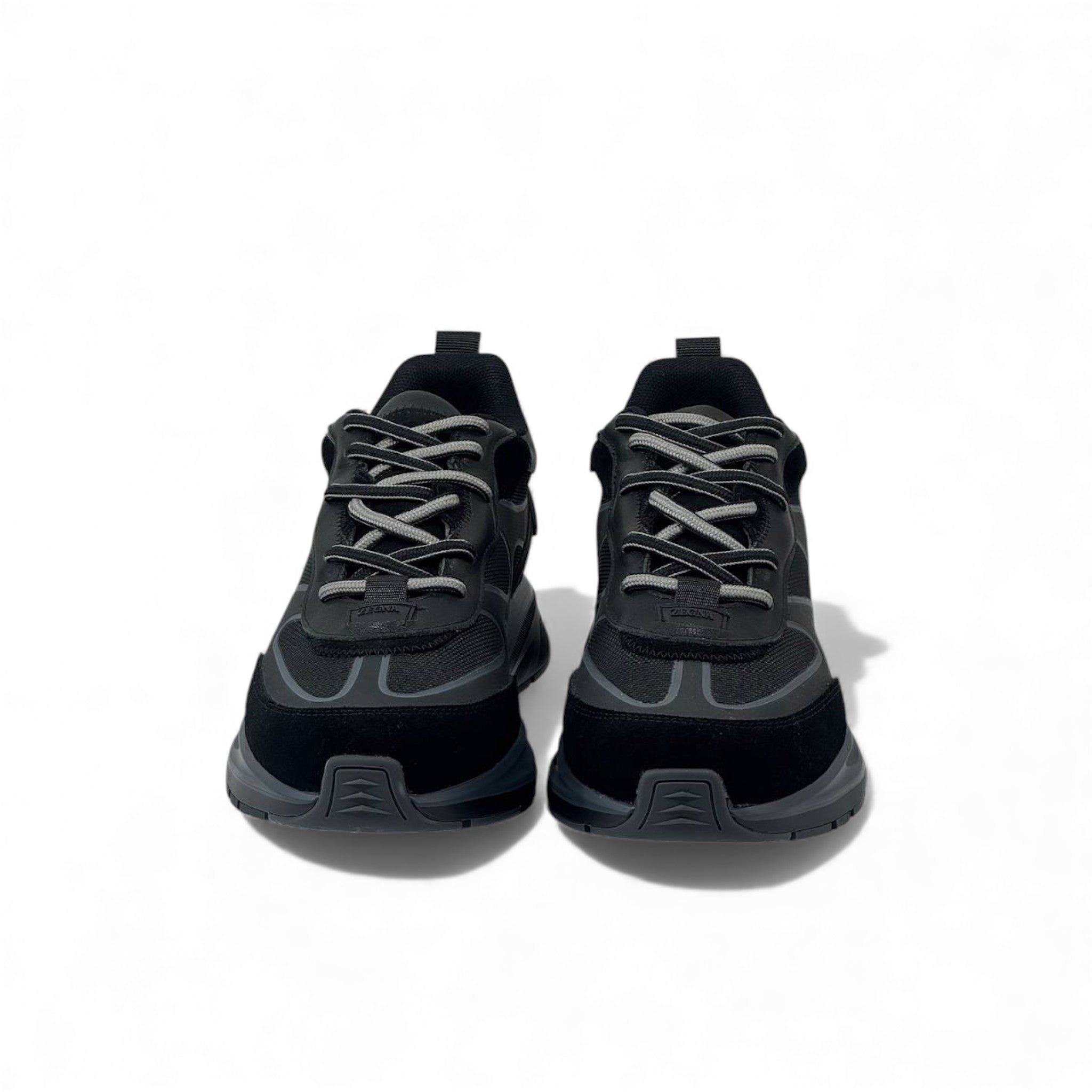 ⚫ Zegna Black Active Sneakers – Luxury Performance in Motion 👟