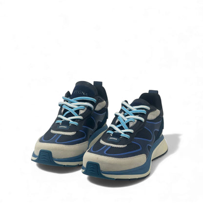 💙 Zegna Active Blue Sneakers – Italian Craft Meets Modern Energy 👟