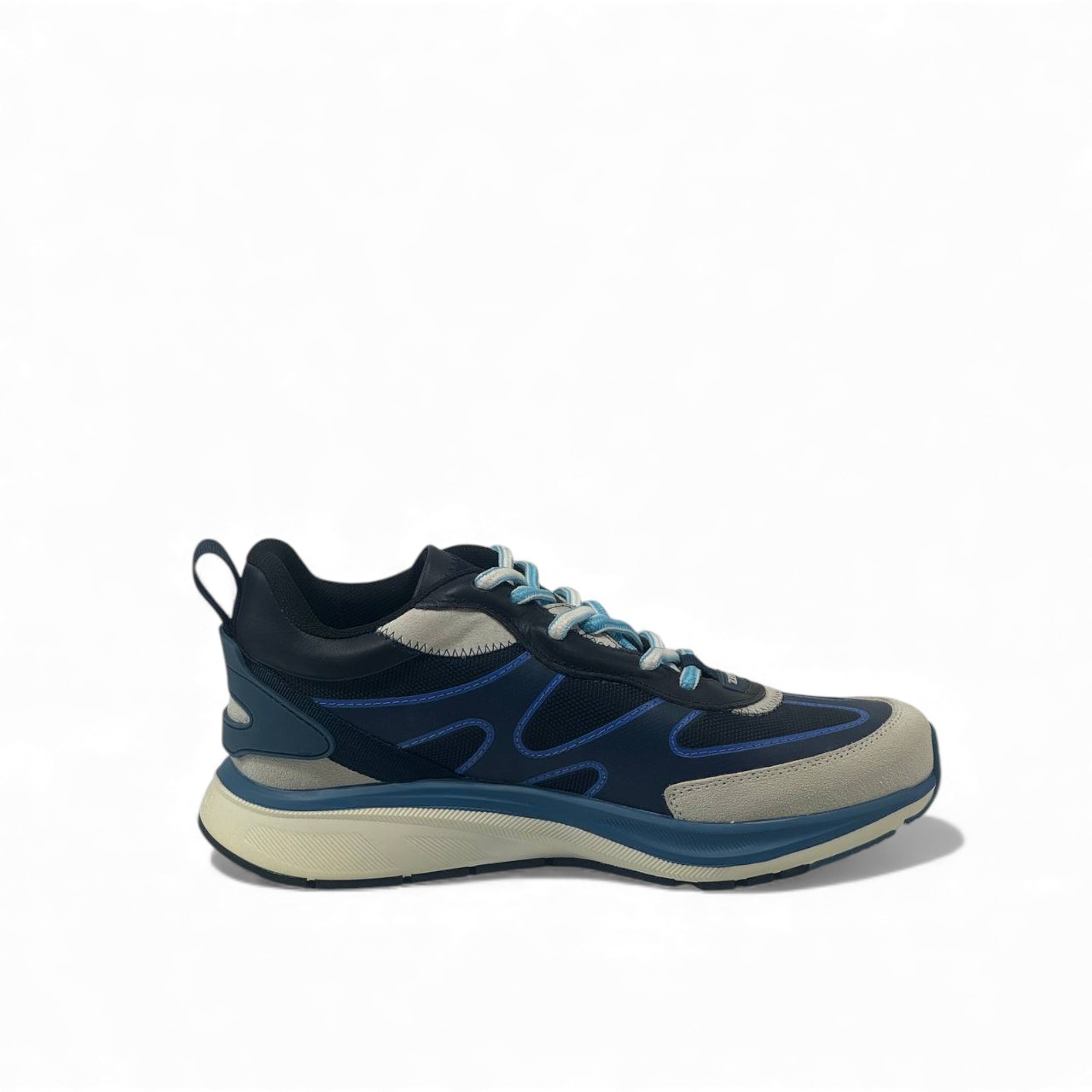 💙 Zegna Active Blue Sneakers – Italian Craft Meets Modern Energy 👟