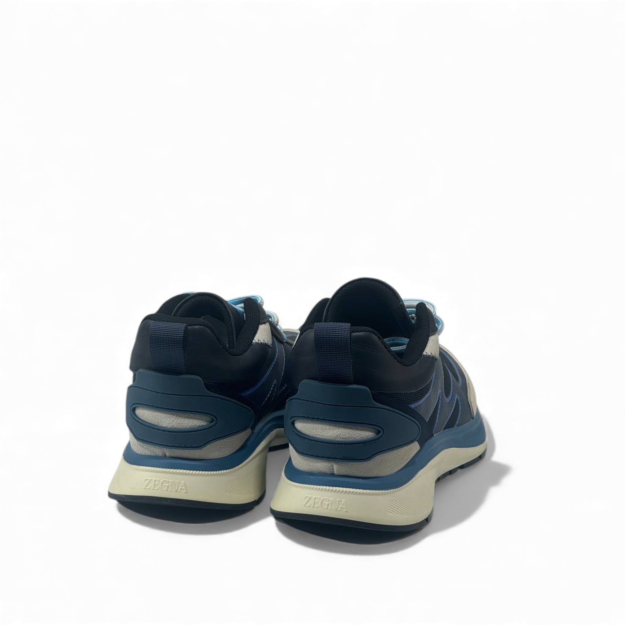 💙 Zegna Active Blue Sneakers – Italian Craft Meets Modern Energy 👟