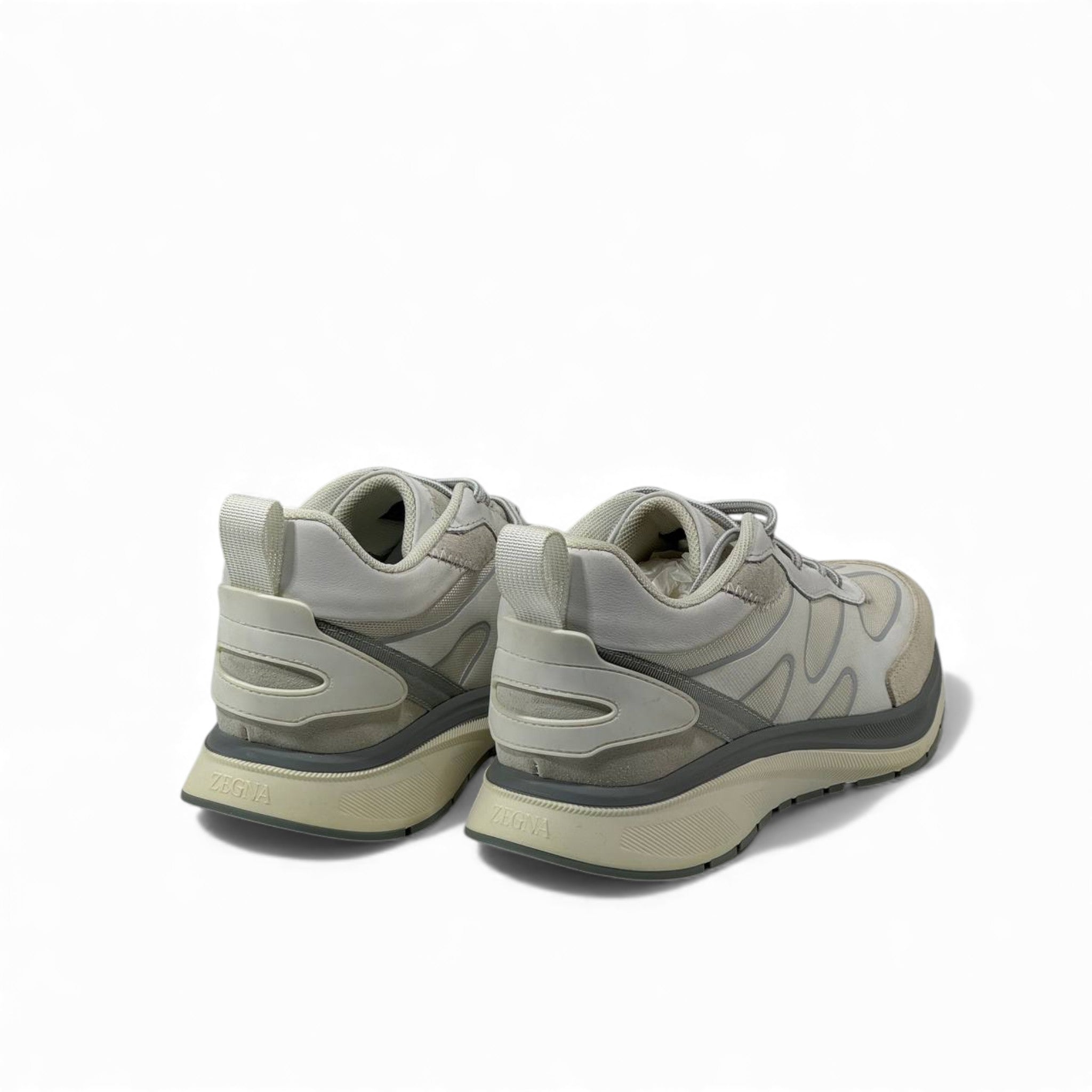 🤍 Zegna Beige Active Sneakers – Subtle Luxury, Effortless Motion 👟