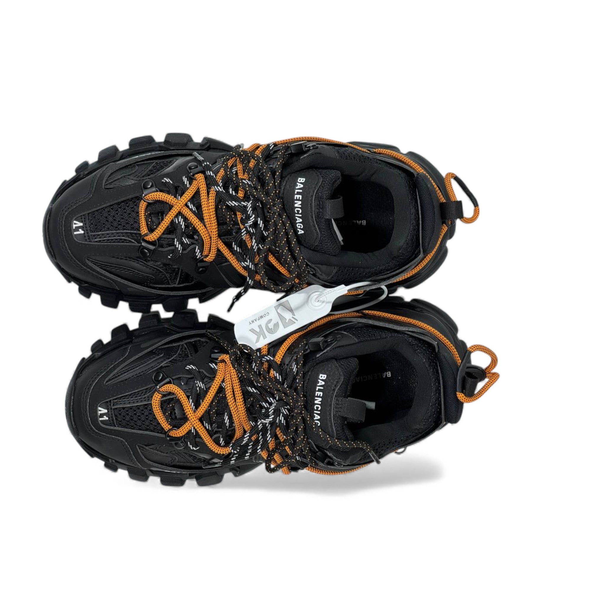 🖤 Balenciaga Track 2 Black & Orange Sneakers – Future Meets Function ⚡