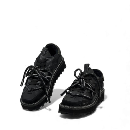 Dolce & Gabbana NS1 Trek Sneakers – Rugged Luxury in All Black ⚡