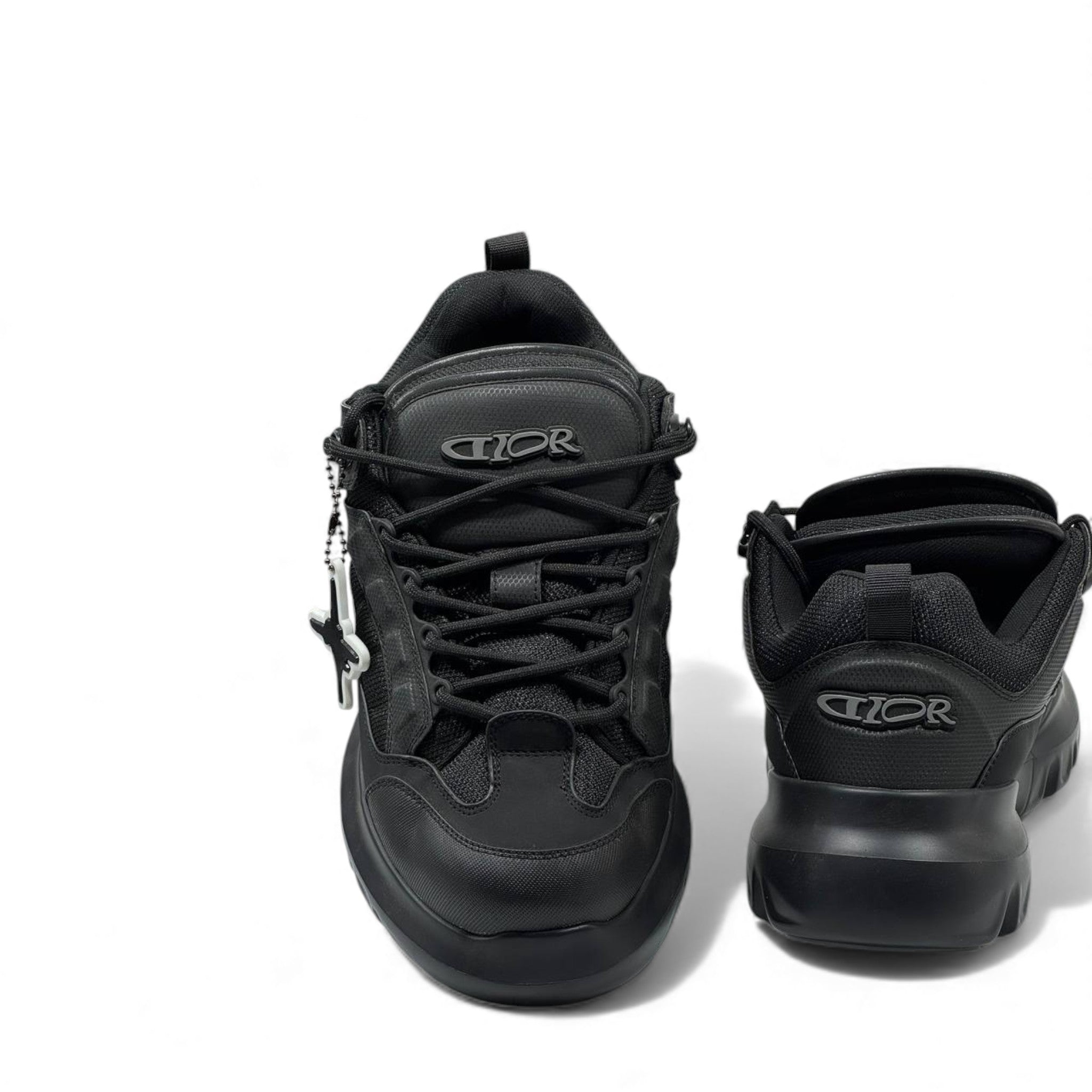 Dior B30 Tactical Sneaker – Stealth Edition in Triple Black ⚡