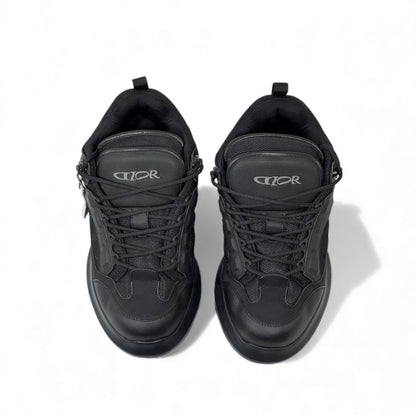 Dior B30 Tactical Sneaker – Stealth Edition in Triple Black ⚡