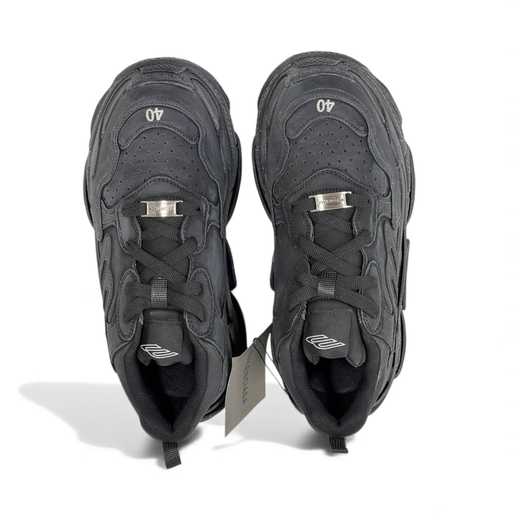 Balenciaga Triple S – All Black Stealth Edition 🖤