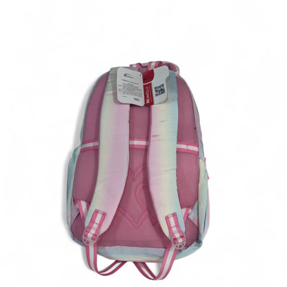 🦄 Momolly Rainbow Sparkle Pastel Backpack – For Girls 🌈✨