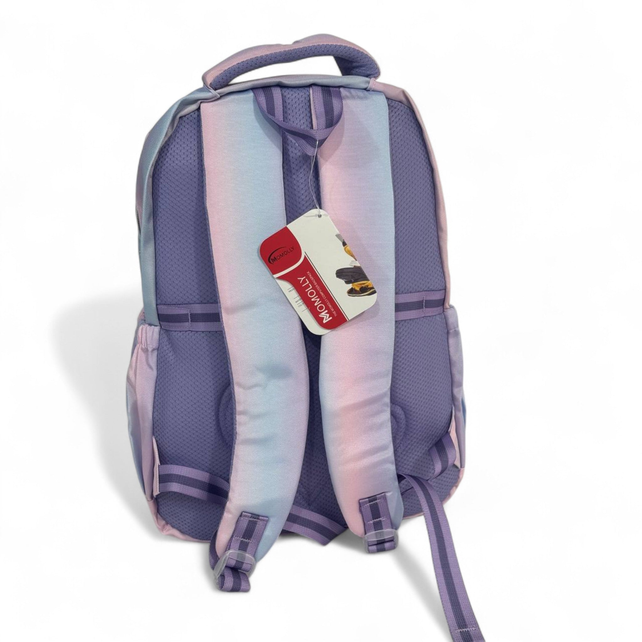 🎒 Momolly Pastel Dream Backpack – Glitter Edition 🌌✨
