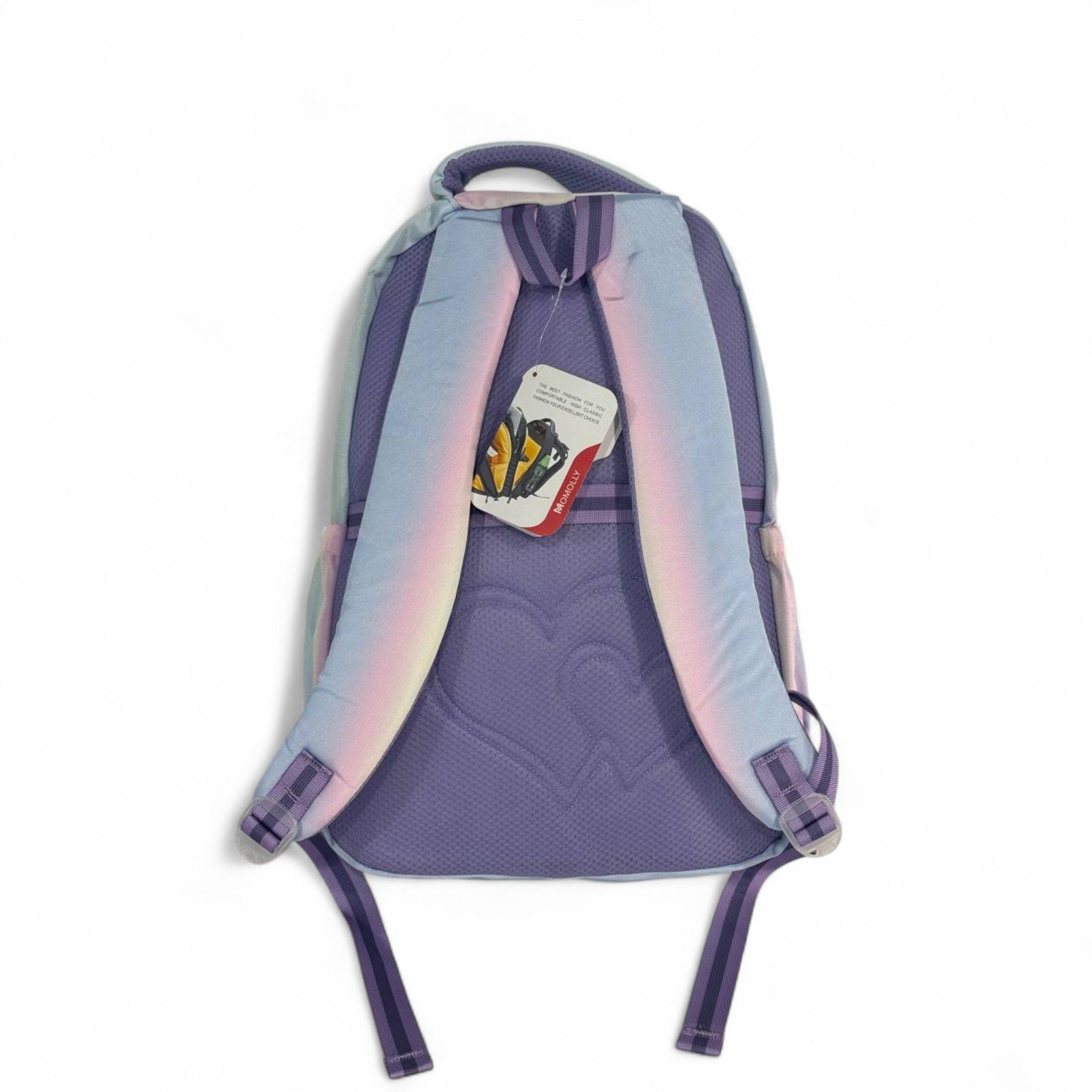 🎒 Momolly Butterfly Dreams Backpack – Soft Pastel Twilight 🦋💜