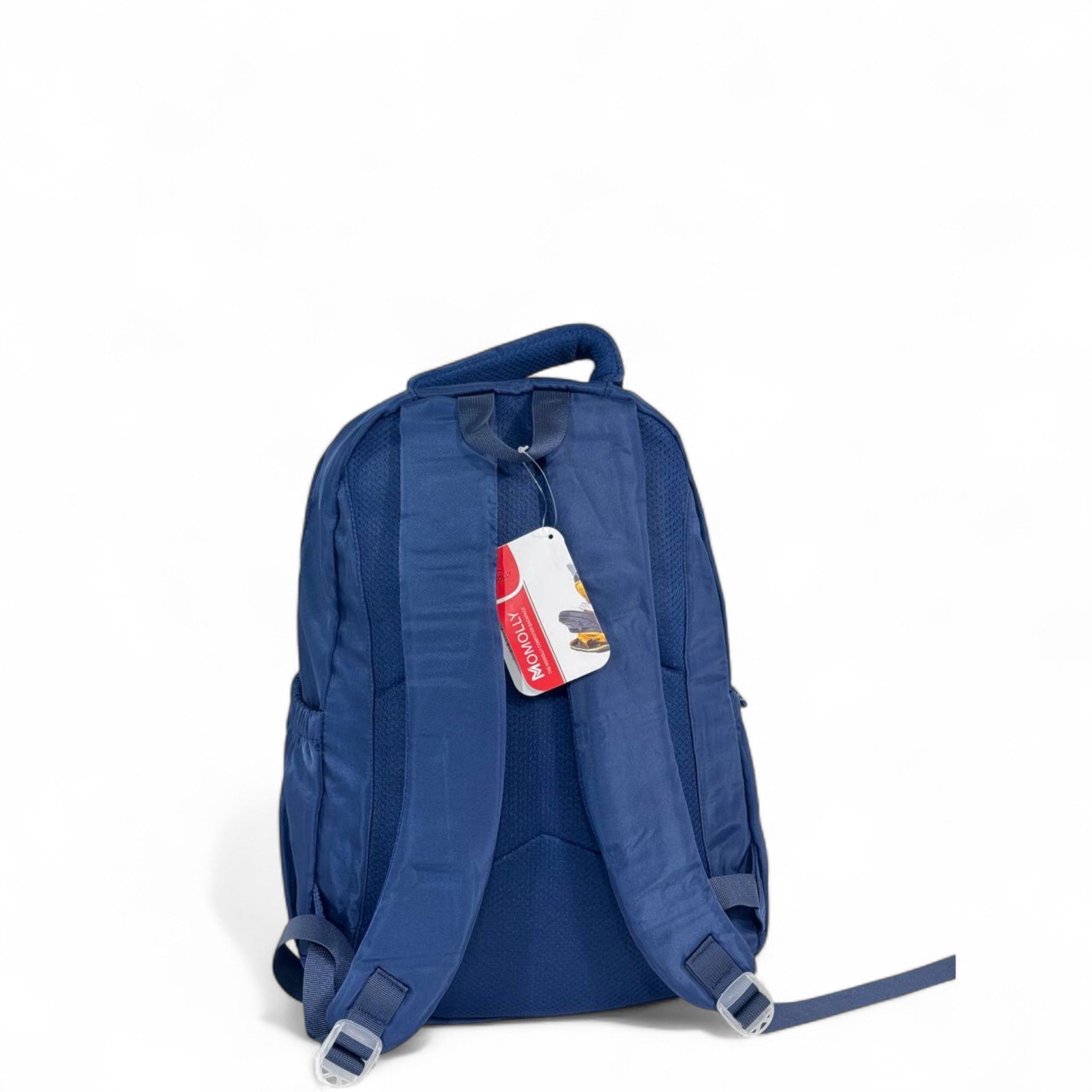 🔵 Momolly Explorer Backpack – Midnight Blue Leaf Edition 🍁💼