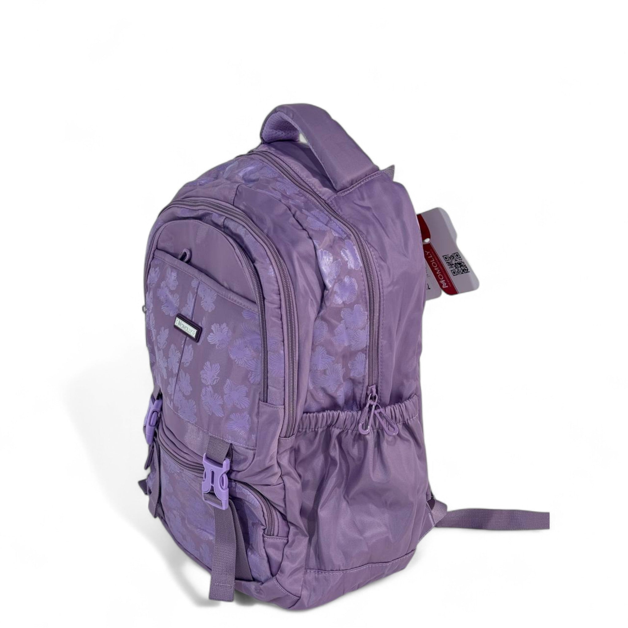 💜 Momolly Blossom Trek Backpack – Lavender Edition 🎒🌸