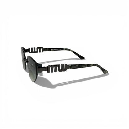 Miu Miu Rimless Cat-Eye Sunglasses – Black Gradient Edition 🖤✨