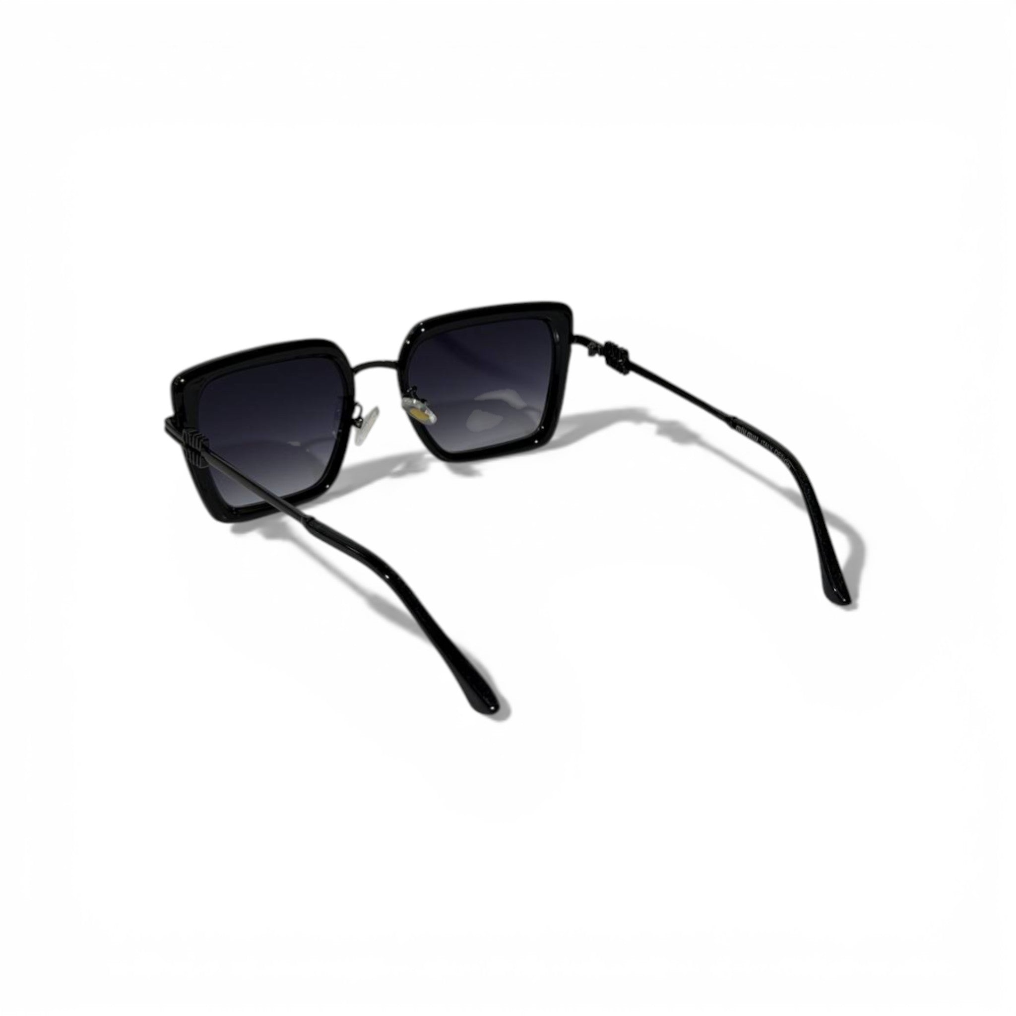 Miu Miu Oversized Square Sunglasses – Black Gradient Edition 🖤🕶️