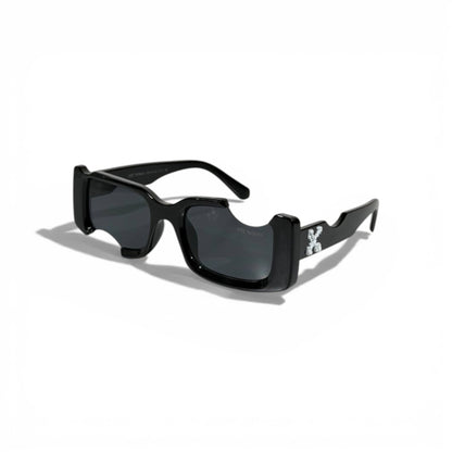 Off-White Bold Rectangular Sunglasses – Black Statement Edition 🖤🕶️