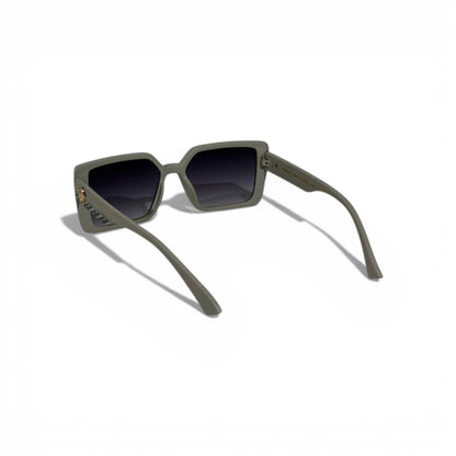 Versace Oversized Square Sunglasses – Matte Grey Statement Edition 🩶🕶️