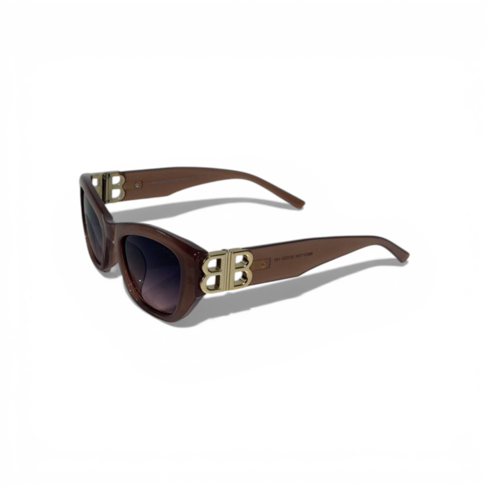 Balenciaga Oversized Cat-Eye Sunglasses – Brown Luxe Edition 🤎🕶️