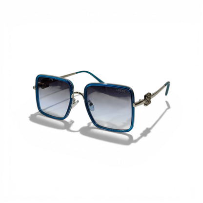 Loewe Oversized Square Sunglasses – Blue Gradient Edition 💙🕶️