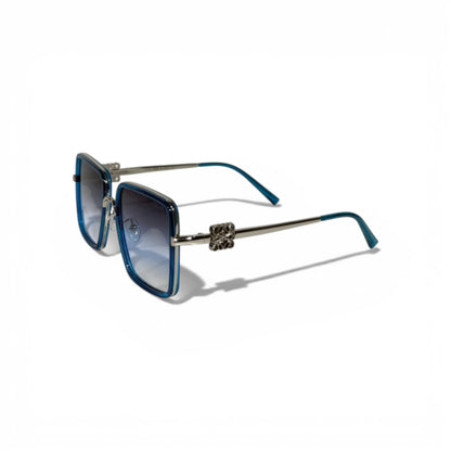 Loewe Oversized Square Sunglasses – Blue Gradient Edition 💙🕶️