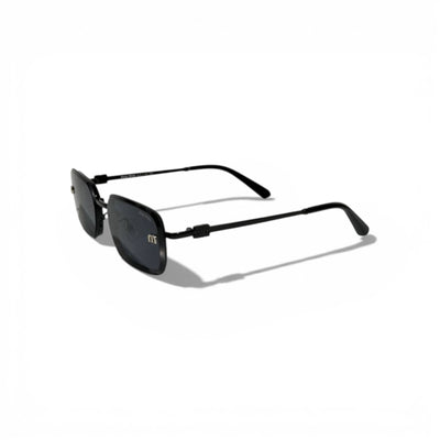 Miu Miu Slim Rectangular Sunglasses – Black Metal Edition 🖤✨