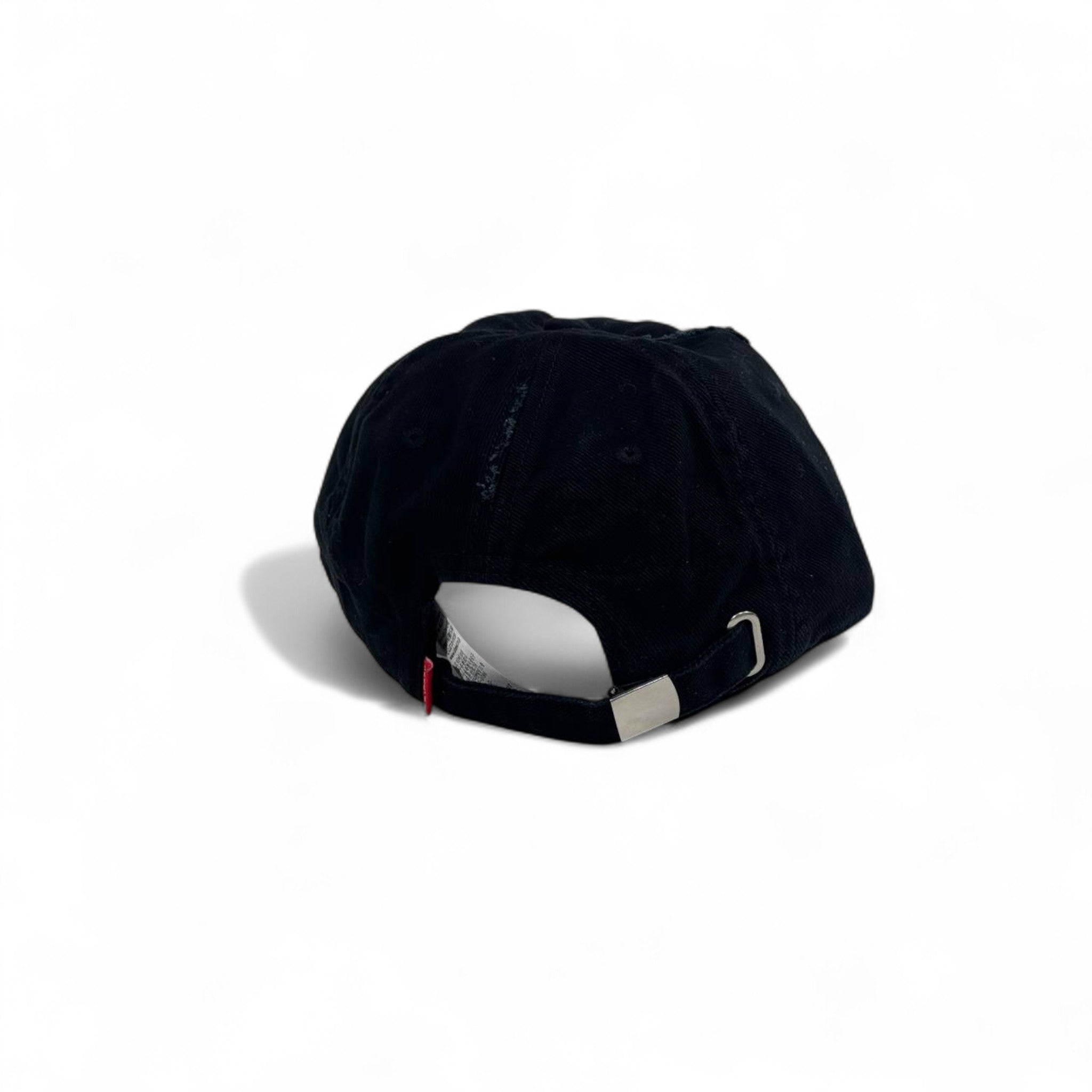🖤 Diesel Black Metal Logo Baseball Cap – Luxury Streetwear