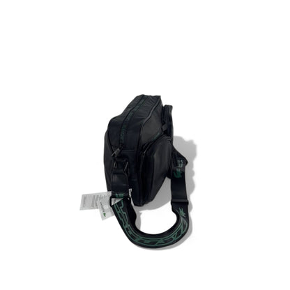 🖤 Lacoste Black Crossbody Bag with Green Logo – Unisex Sporty Style