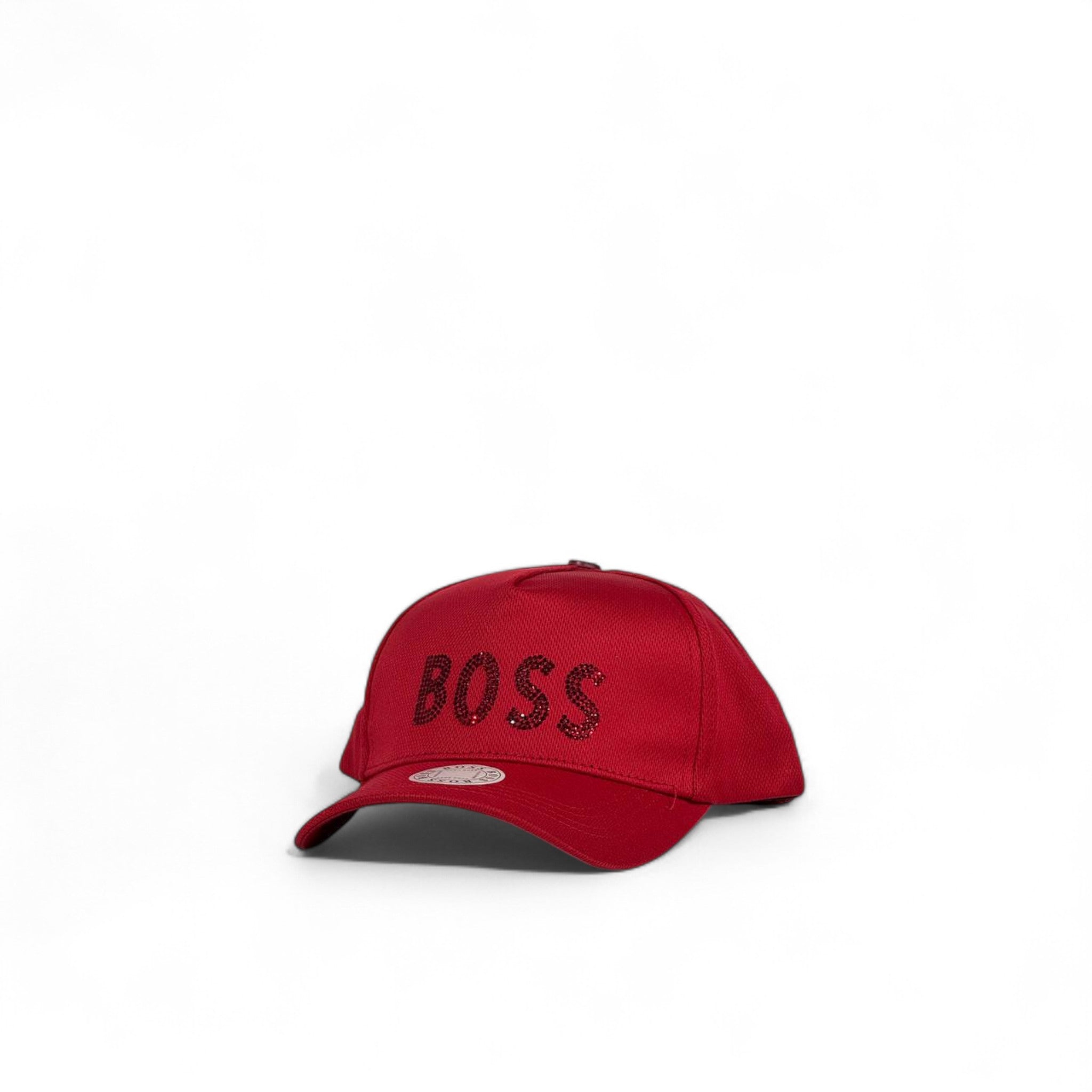 Hugo Boss Red Logo Baseball Cap ❤️ | Premium Designer Headwear