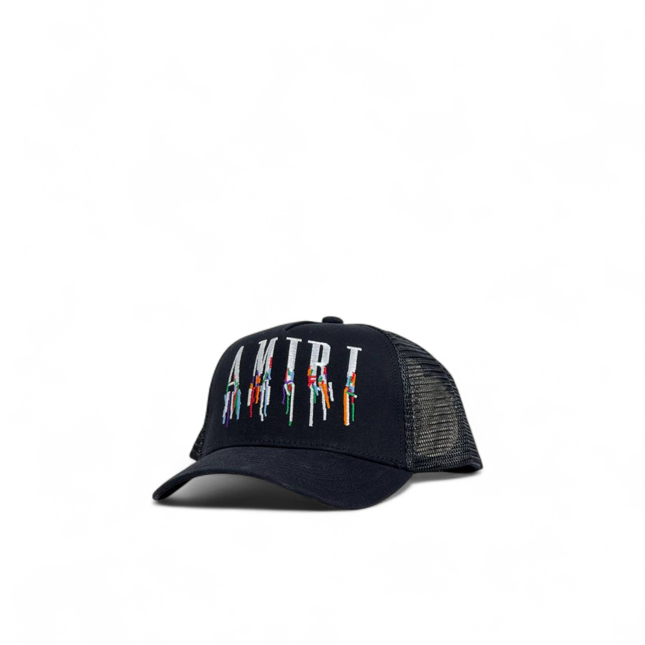 Amiri Style Black Mesh Trucker Cap 🖤 | Luxury Streetwear Vibes