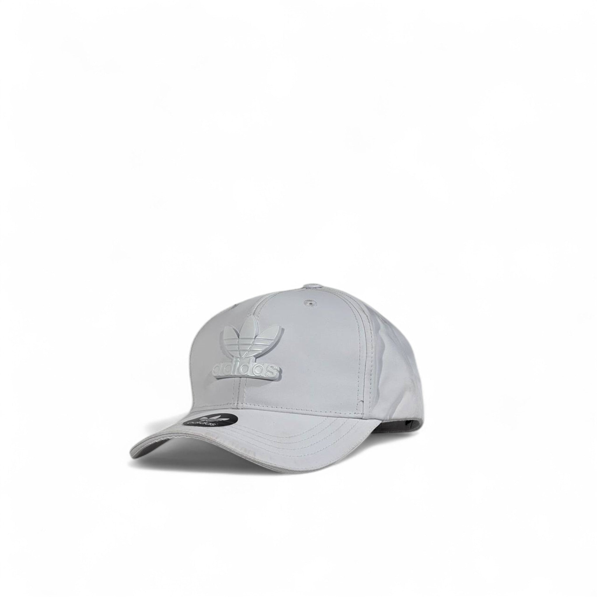 Adidas Style White Trefoil Logo Cap 🤍 | Sporty Streetwear Essential