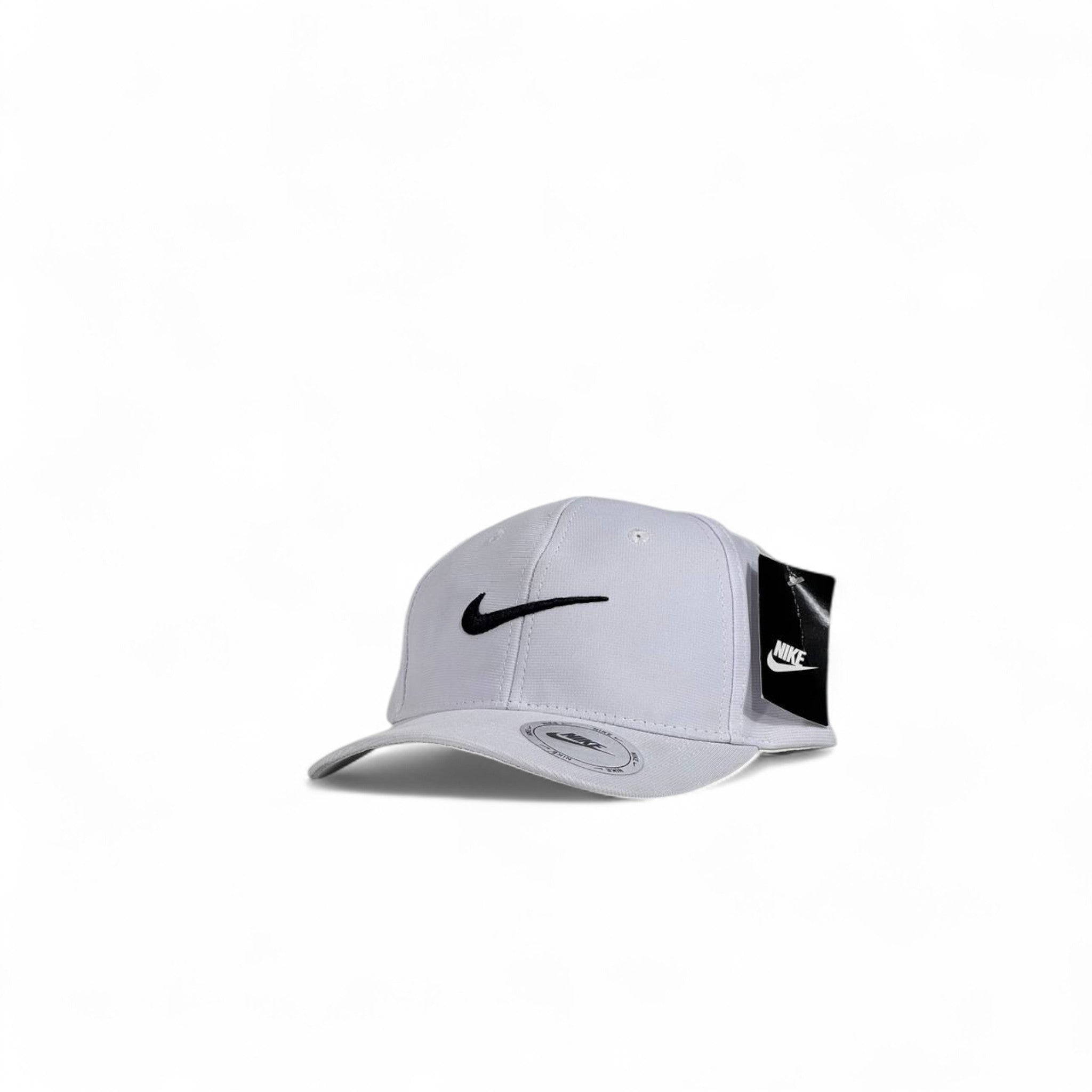 Nike Style White Swoosh Baseball Cap 🤍 | Sporty Streetwear Essential