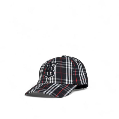 Burberry Style Black & Red Check Baseball Cap 🖤❤️ | Luxury Streetwear
