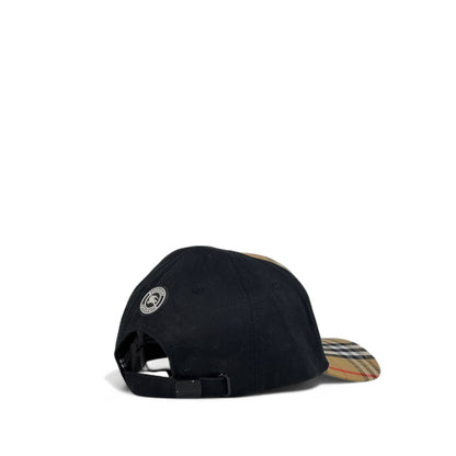 Burberry Vintage Check Patchwork Style Cap 🟤 | Designer Plaid Baseball Hat