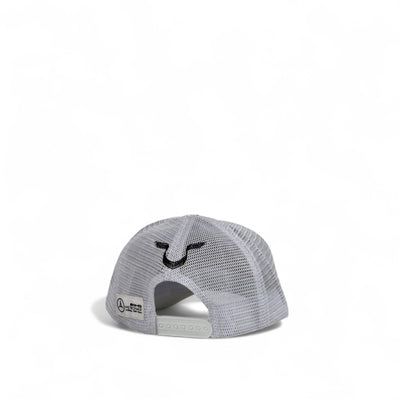 Mercedes-Benz Logo Trucker Cap – White Mesh Snapback Hat