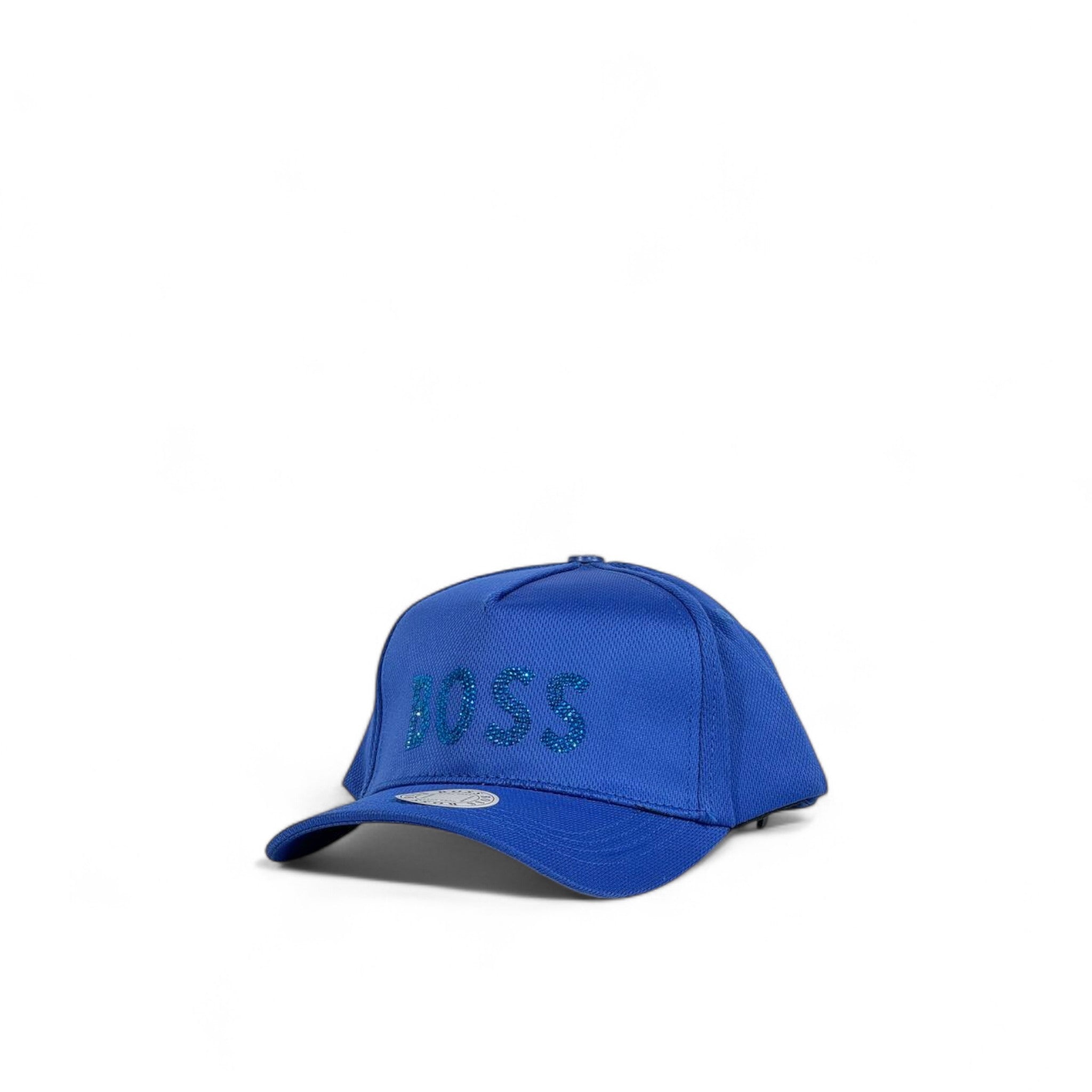 BOSS Logo Cap 🔵 | Blue Adjustable Designer Hat