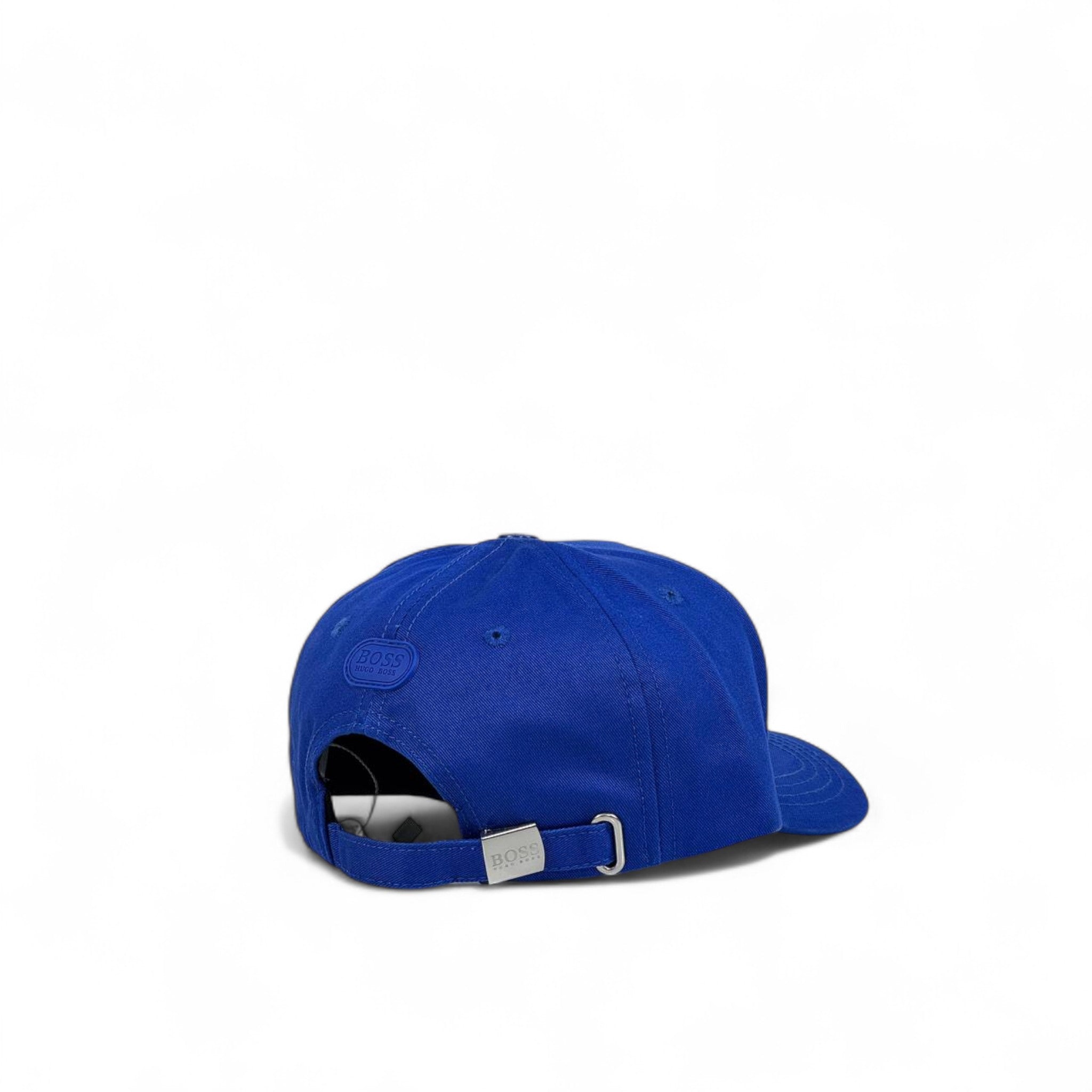 BOSS Blue Logo Cap 🔵 | Distressed-Print Designer Hat