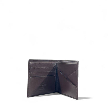 👜 Louis Vuitton Damier Graphite Leather Bifold Wallet – Elegant Designer Classic