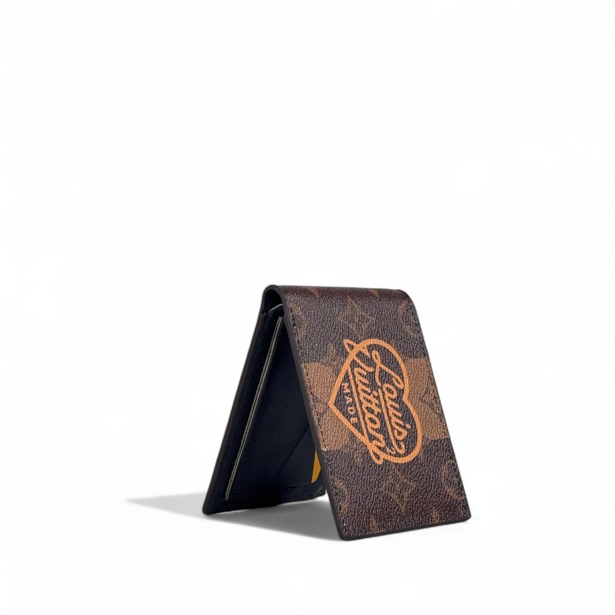 💖 Louis Vuitton Monogram Heart Logo Bifold Wallet – Limited Edition Luxury