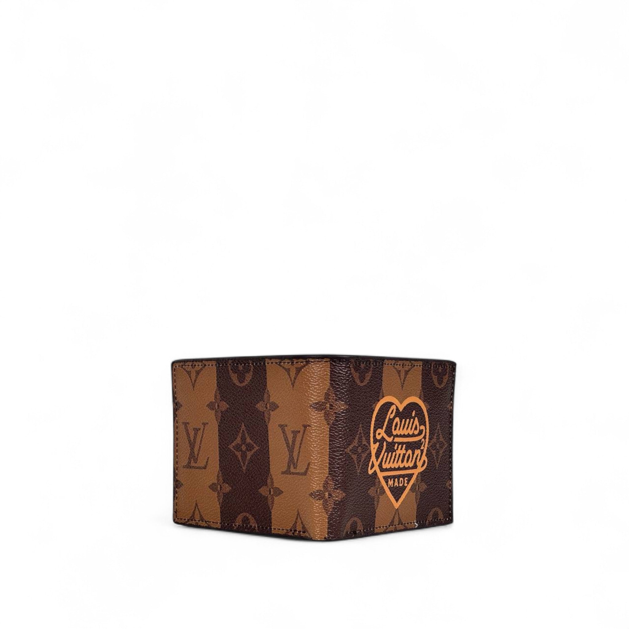 💖 Louis Vuitton Monogram Heart Logo Bifold Wallet – Limited Edition Luxury