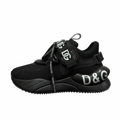 Dolce & Gabbana Black Logo Sneakers 🖤🔥 | Luxury Streetwear Statement 👟✨