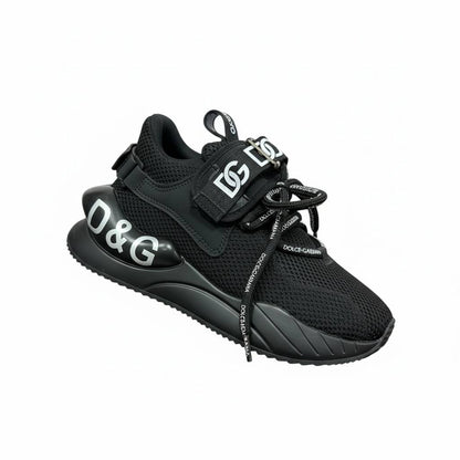 Dolce & Gabbana Black Logo Sneakers 🖤🔥 | Luxury Streetwear Statement 👟✨