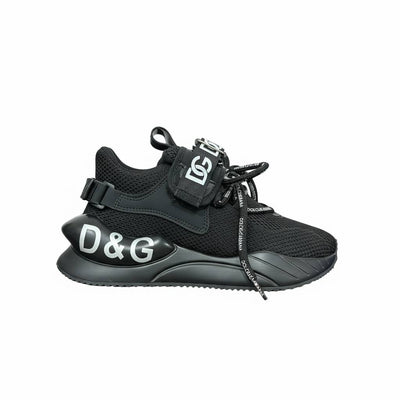 Dolce & Gabbana Black Logo Sneakers 🖤🔥 | Luxury Streetwear Statement 👟✨
