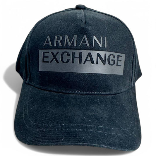 Armani Exchange-Inspired White Cap