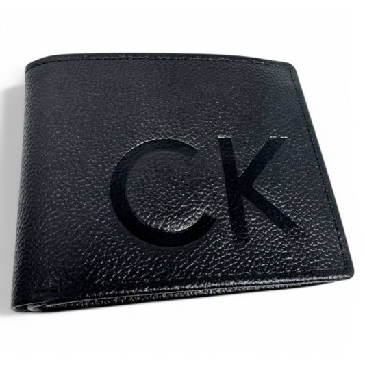 Calvin Klein CK Embossed Leather Wallet