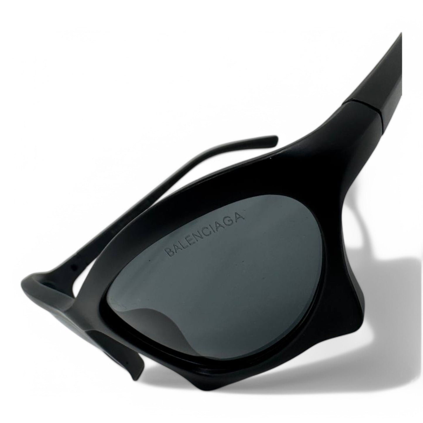 Balenciaga Bat Rectangle Sunglasses